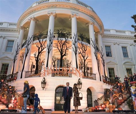 What Melania Wore Celebrating Halloween at the White House